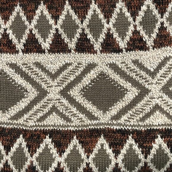 LUCKY BRAND TRIBAL DESIGN CARDIGAN - Western Southwestern Aztec Navajo - EUC - S - Picture 12 of 15